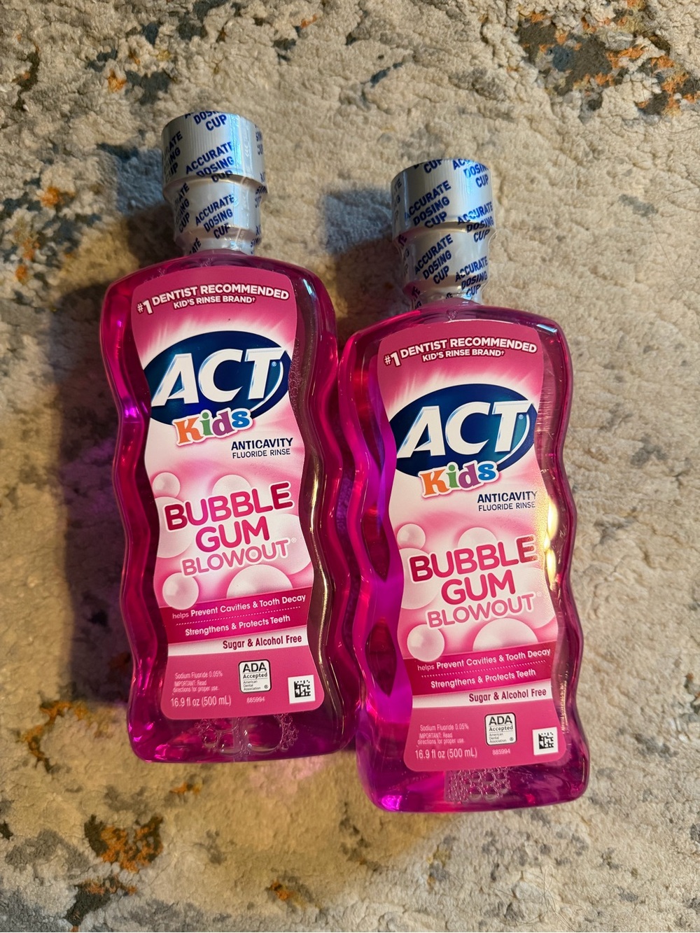 Kids Bubble Gum Anticavity Fluoride Rinse - Pink